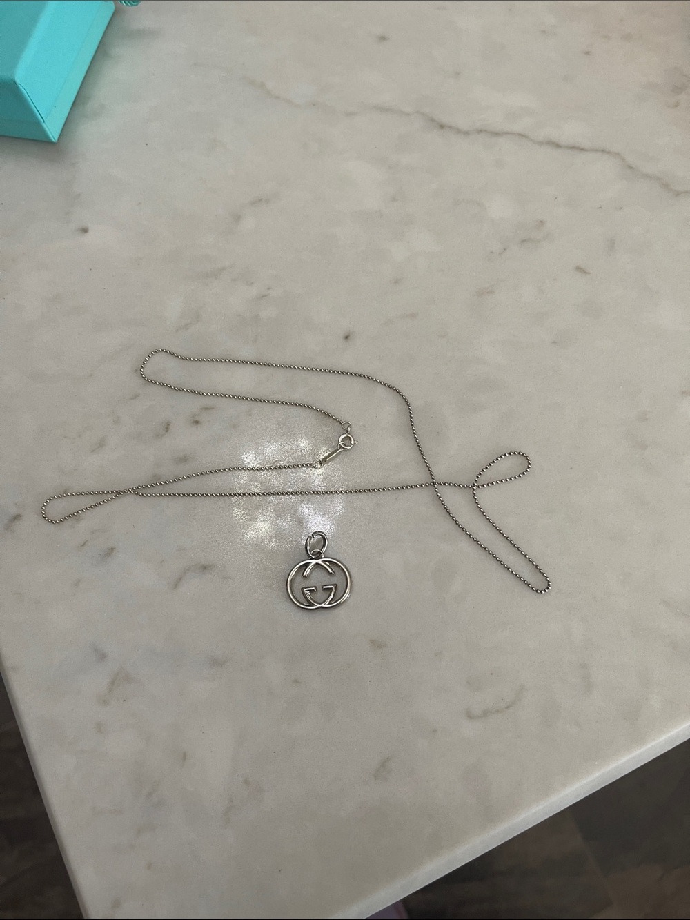 Authentic Gucci Zipper Pull - Silver